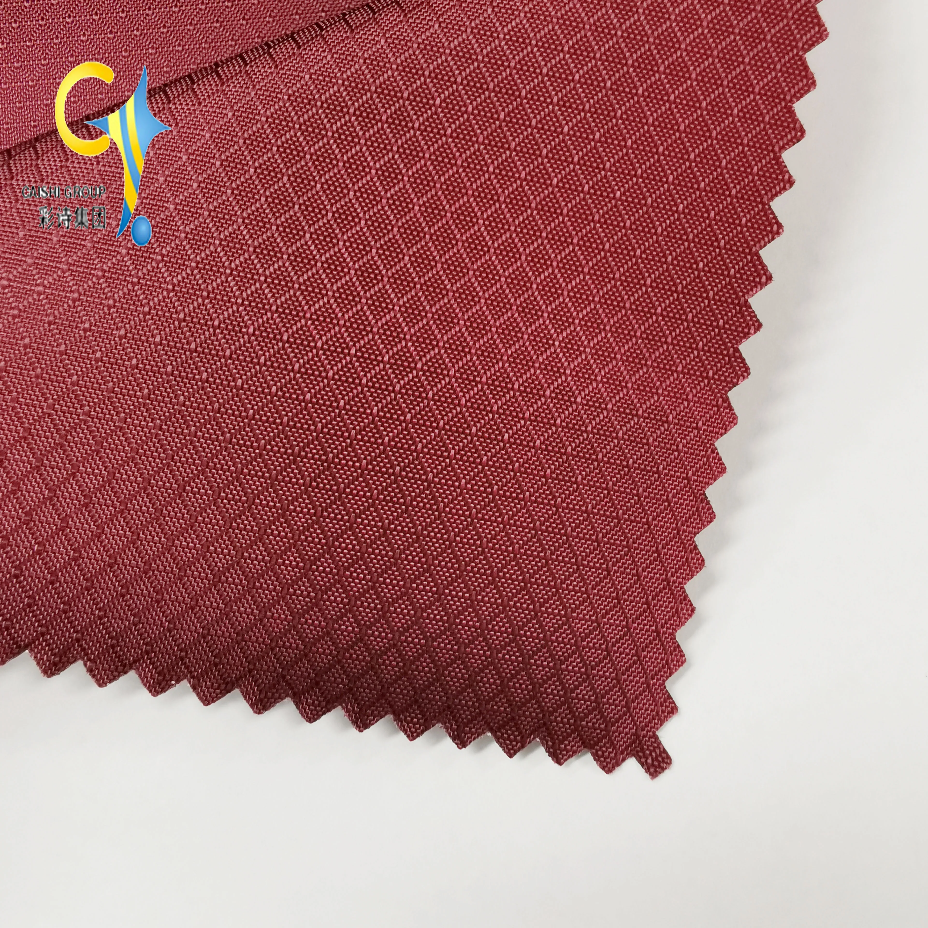 China wholesale fabrics 2022 100 polyester fabric for bags 200D shimmer diamond jacquard With PU coated outdoor using fabrics