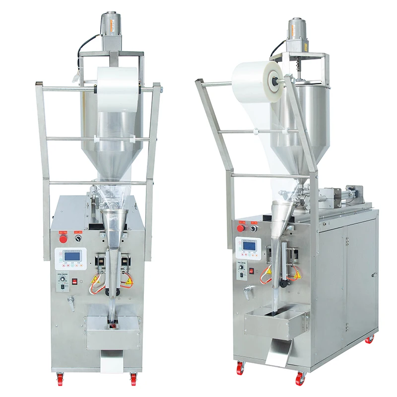 Automatic Chili  Paste Packing Machine Small Pouch Honey Filling  Tomato Sauce  Packing Machine With Stirring Function