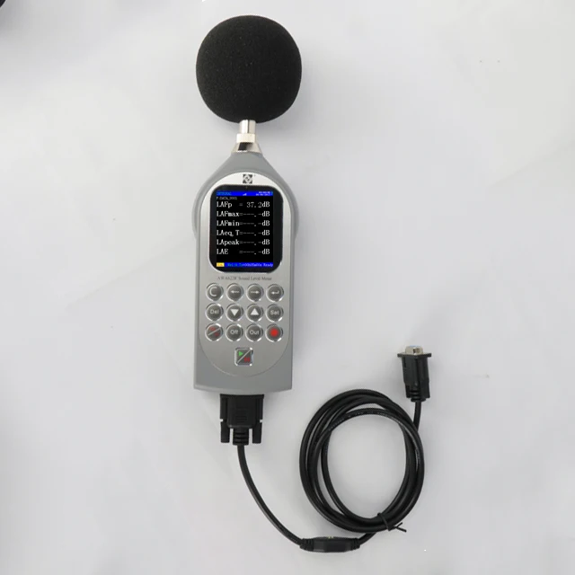 AWA6228+ sound level meter calibration Range 25-140 dBA  bluetooth digital sound level meter