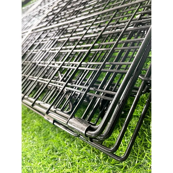 Easy to assemble folding chicken cage crate coop carrier
