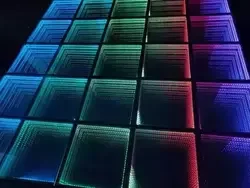 MITUSHOW Led Dance Floor Wedding Portable 3D Interactive Dance Floor Light