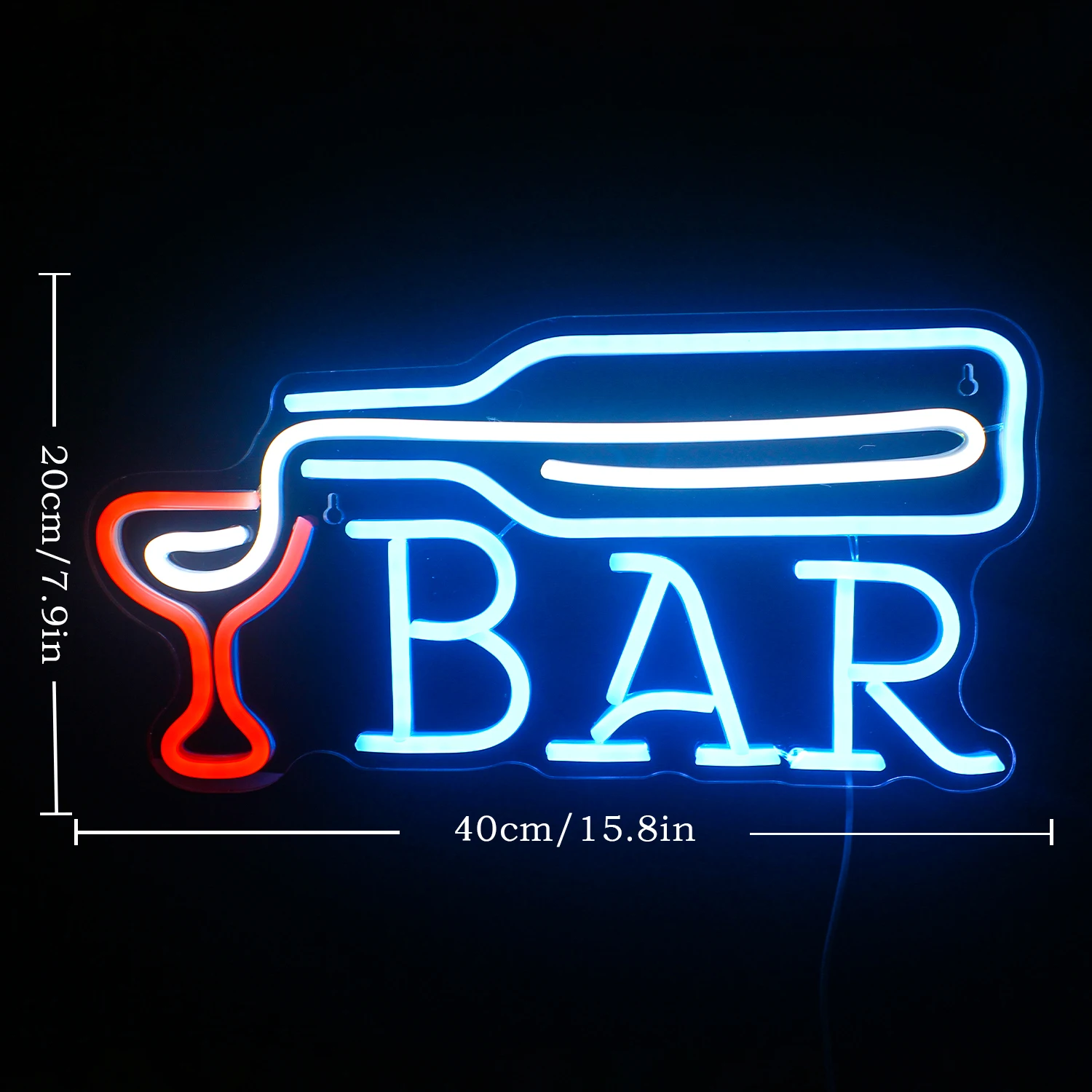 Wanxing Birthday Neon Sign Custom  Wine Glass Bar  LED Neon Light Party,Sweet Birthday Gifts