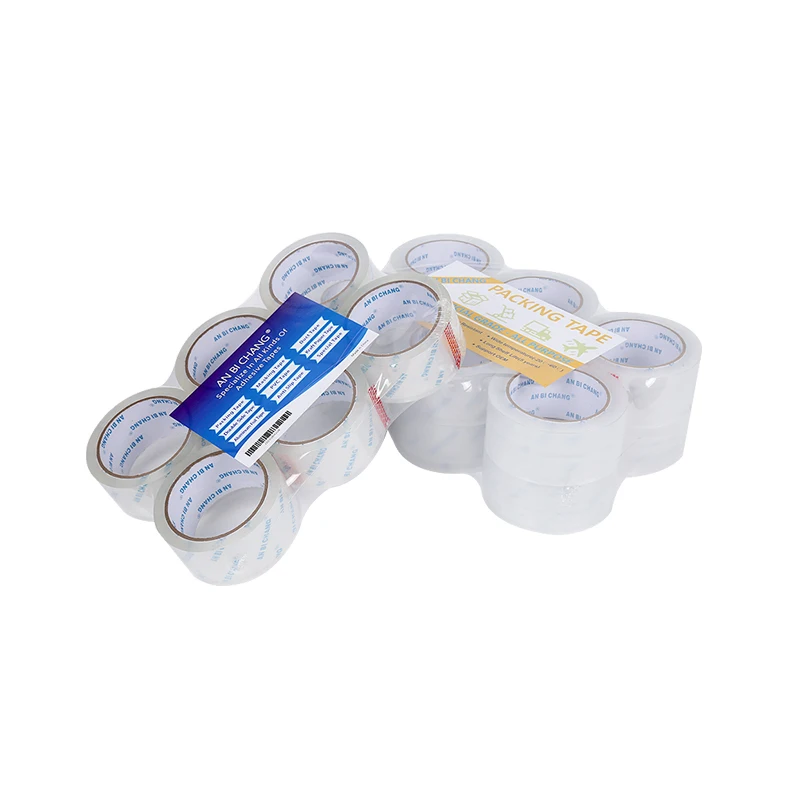 Custom  Transparent Adhesive Tapes for Box Packaging Sealing Waterproof Opp Bopp Tape Production Line