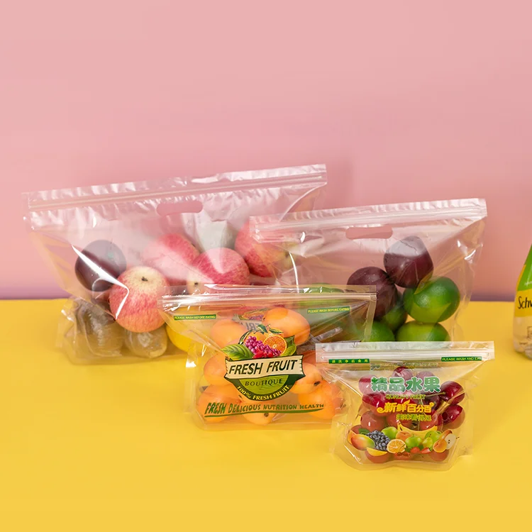 Reusable High Quality Plastic Bag for Vegetable and Fruit Packing