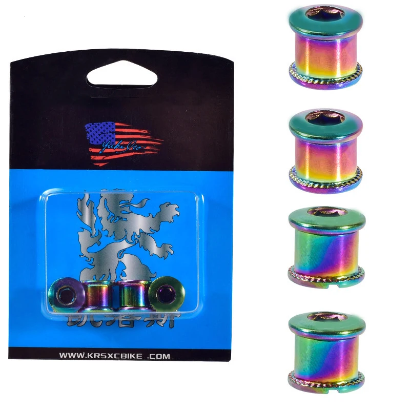 Free Shipping MTB Chainring Bolt  6.5mm /8.5mm Bicycle Chainwheel  Screws Mountain Bike Road Bicycle Crank Screw Disc Bike