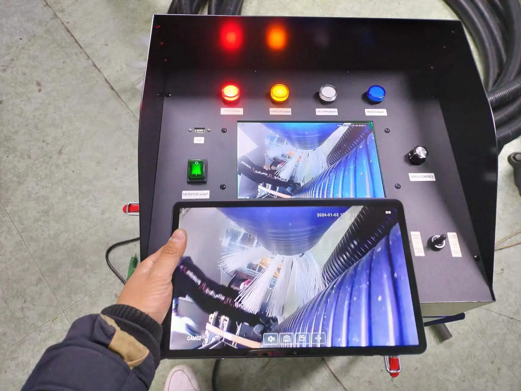 YK-AC Series 2800W-4600W Air conditioning duct cleaning equipment tube cleaning machine air conditioner cleaner