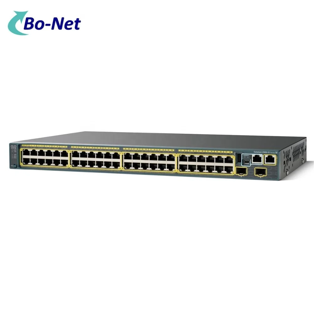 Used WS-C2960S-48TS-S 2960S 48 Port GigE 2 x SFP LAN Lite Network Switch