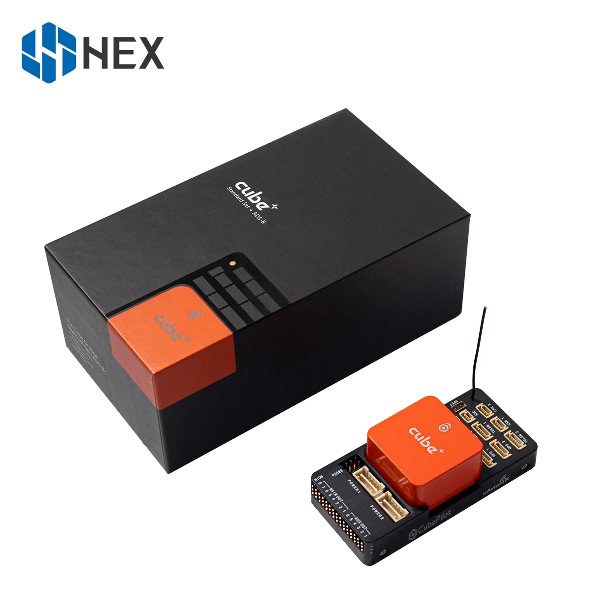 Болты с шестигранной Контроллер полета Pixhawk 2 1 PX4 PIX 32 бит игровые джойстики система автоматического управления полётом-Куб Оранжевый Стандартный набор W/здесь 3 GPS & ADS-B несущей платой