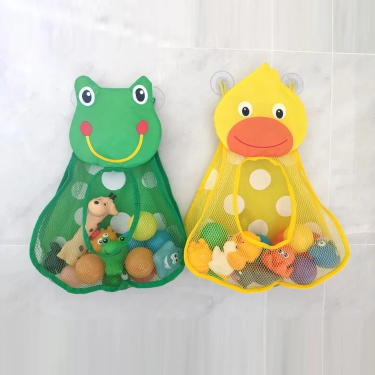 
Baby bath mesh toys organizer handing toys storage bag new arrival lovely design bath toy organizer 