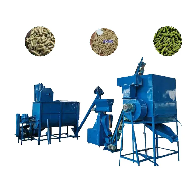 10T/H Occupied Compost Organic Fertilizer 300Kgs Feed Olive Pomace Pellet Production Line