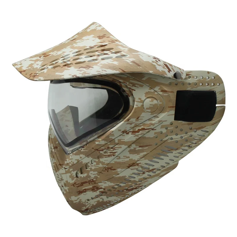 Paintball Lenses with Visor Various Camo Colors