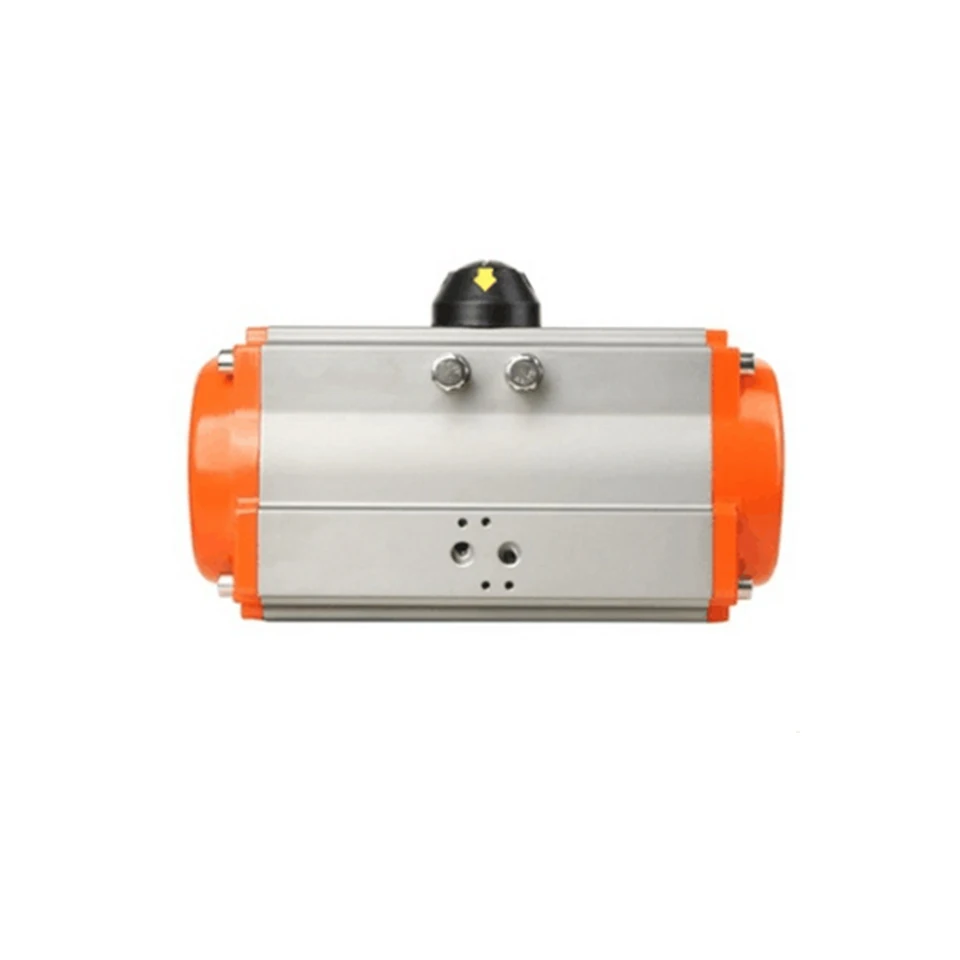 Pneumatic components of digital pressure switch Spring return single acting pneumatic actuator