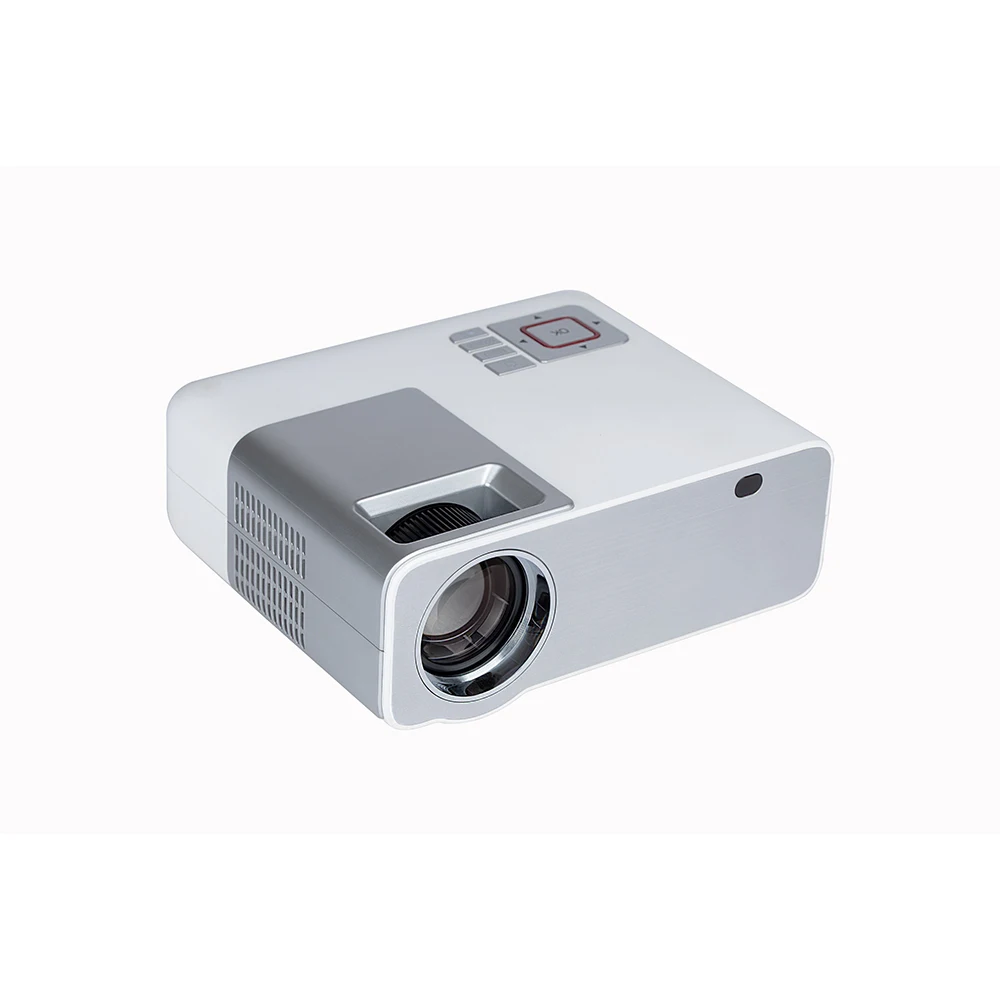 2021 новый продукт P6 дома и на улице смотреть телевизор и видеопроекторы с пультом дистанционного управления с разрешением Full HD 1080P LCD Android9.0 проектор