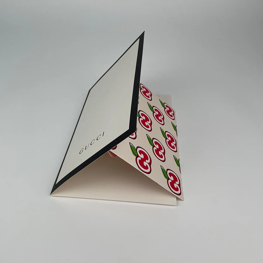 Custom Printed Fashion Logo Printing Necklace Earring Display Cards For Studs