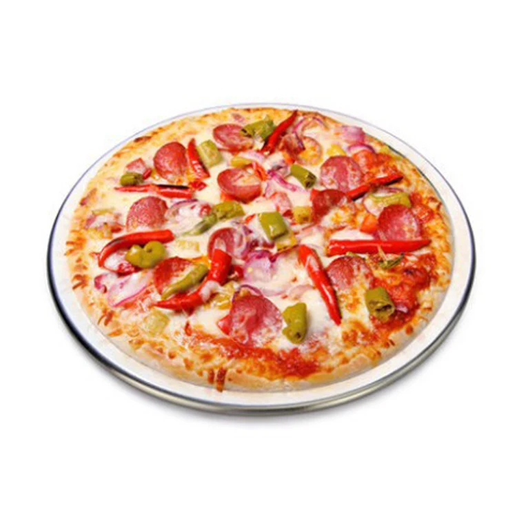 Top Selling Pizza Screen Thickened pizza mesh trays 6-20 inch aluminum pizza mesh baking trays