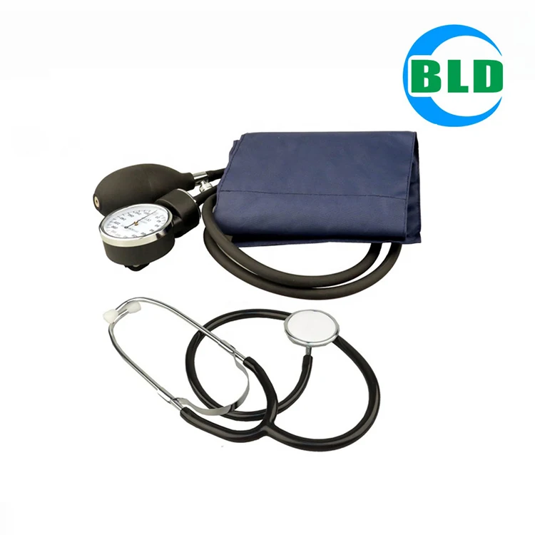 В Китае (стандарты CE, ISO13485 нейлон/хлопок Arm /obses кровяное давление ПВХ материал ручной анероижный тонометр или латекс