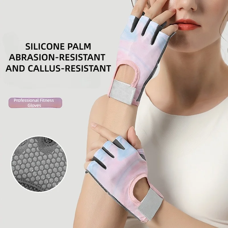 High Quality Fitness Half Finger Non-Slip Workout Weightlifting Gym Gloves Breathable Sports Cycling Gloves