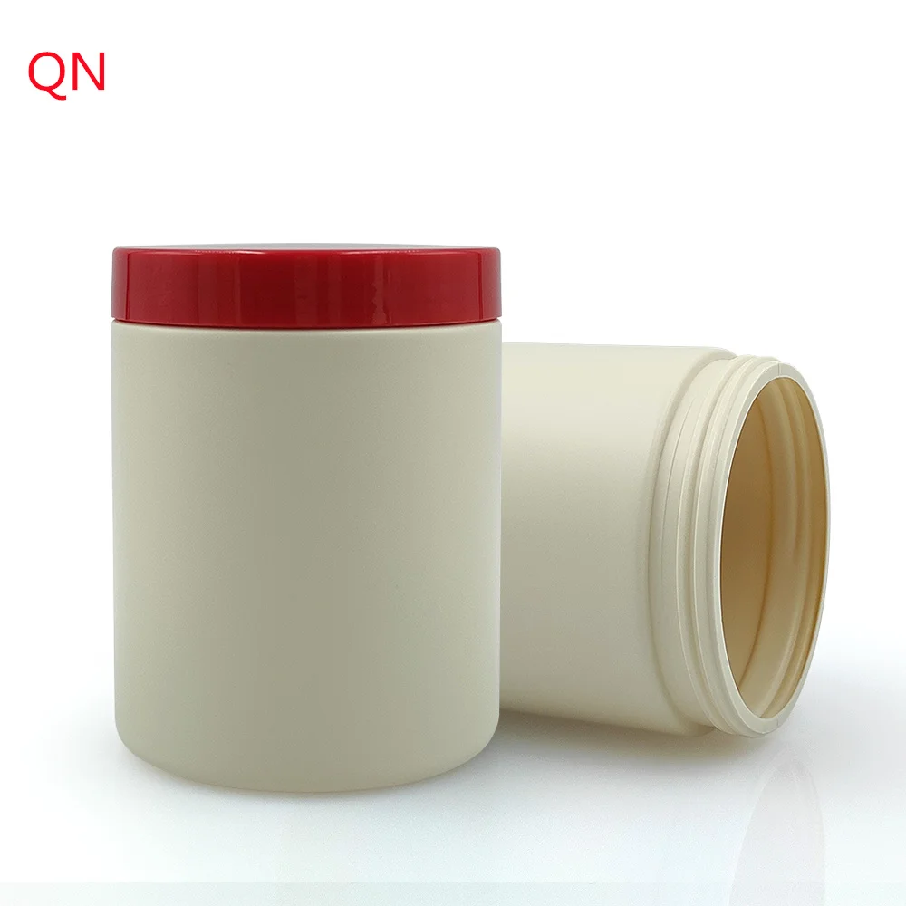 soft touch squeezable 600ml Spa hdpe hair mask gel  plastic containers cosmetic body cream hair product PACKAGING JAR