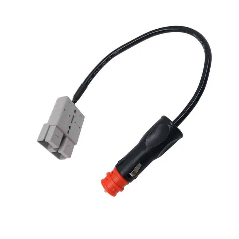 female cigarette lighter socket with anderso disconnector battery cable