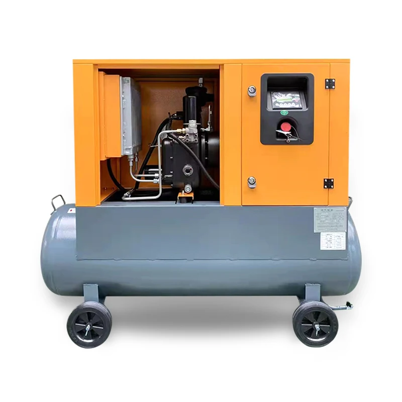 New technology high end energy-saving super quiet silent 2.2kw 5.5kw 7.5kw scroll air compressor 100 liter