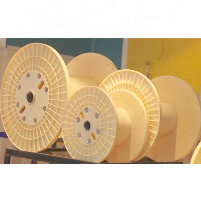 China factory supplied top quality PP ABS plastic spool reel drum bobbin for fiber optic cable production line