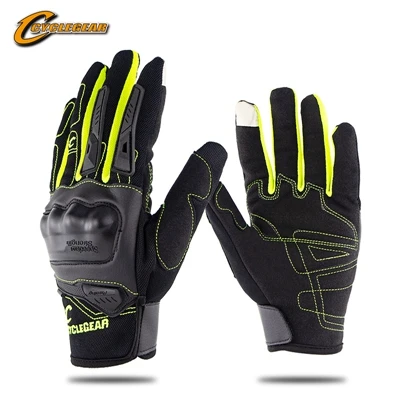 Мотоциклетные Перчатки Cyclegear CG668 с закрытыми пальцами защитные перчатки для мотокросса сенсорным