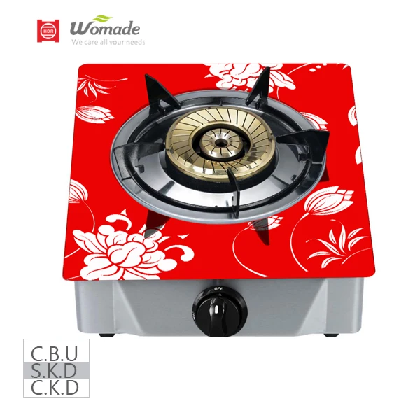 Single burner gas stove glasstop 1 burner gas cooker hot sell for gas cooker cylinder LPG table top cooker good quality stove