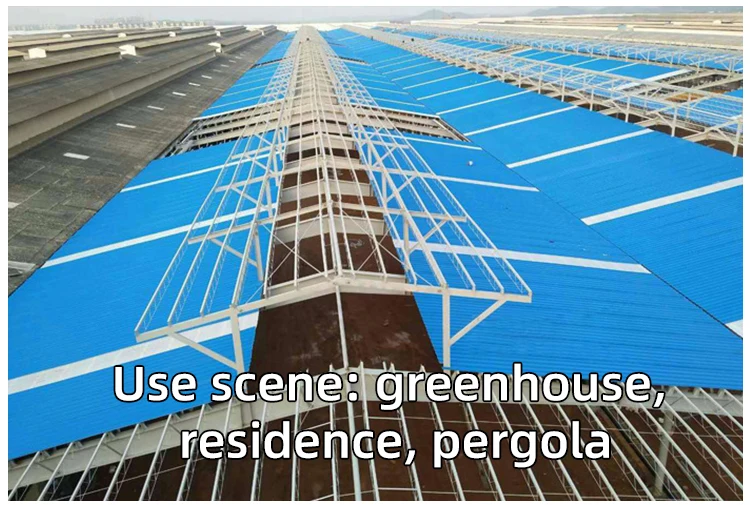 Flat Interlocking Gray Patio Gazebos Supplier Green Flat Insulating Property Insulation Of Roof Tiles