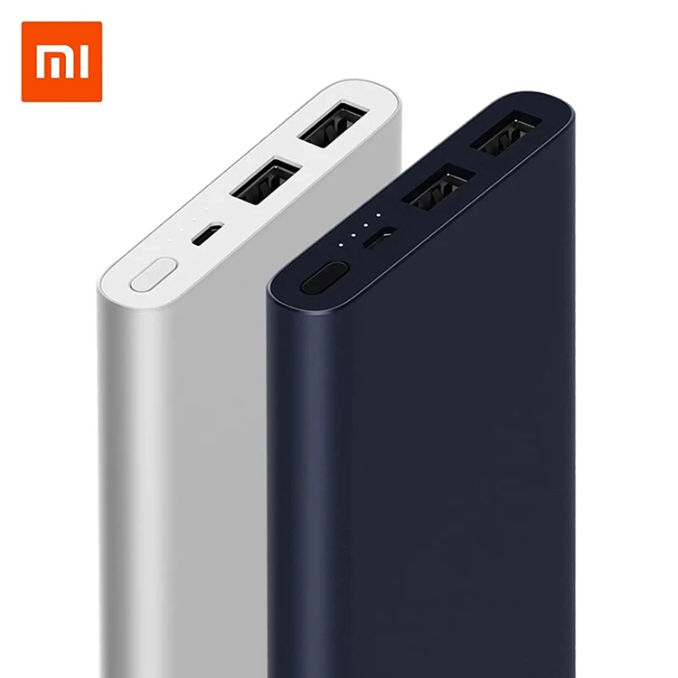 Original Xiaomi Redmi Power Bank 20000mAh Portable Charger Dual USB 18W MAX Mi External Battery Fast Charge Quick