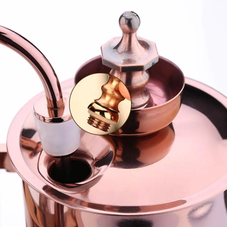 Portable stainless steel Drip vacuum siphon syphon Royal balancing syphon machine Belgium coffee maker pot