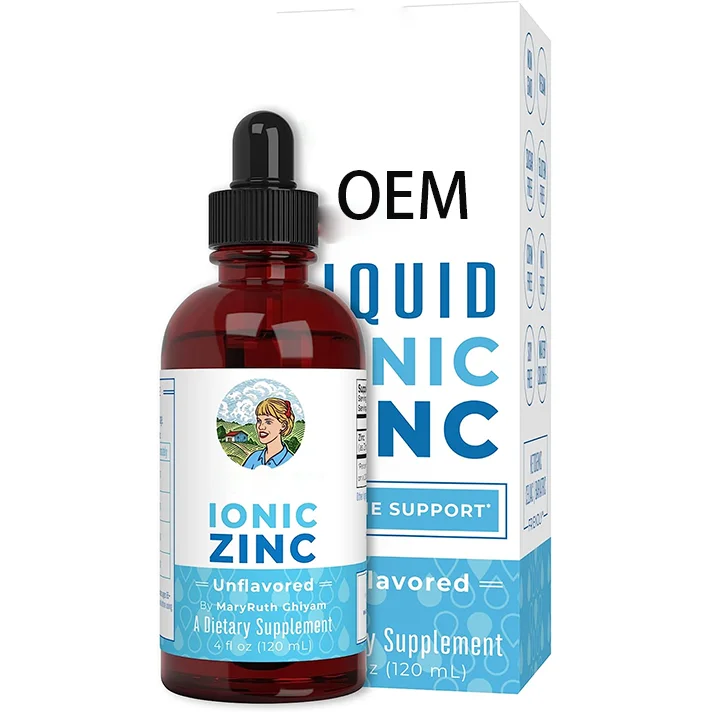 OEM Zinc Supplements Drops for Immune Support Tincture Nootropic Healthcare Supplement Oil Brain Booster
