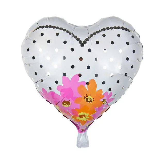 Hot Design 18inch Red Love Heart Helium Balloons for Valentines Day Wedding Party Decoration