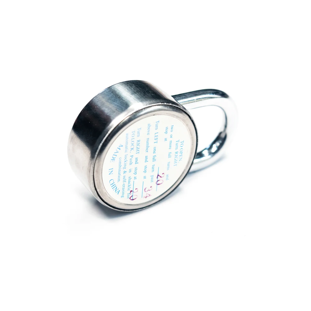 50mm padlock Turntable password lock good quality coded padlock