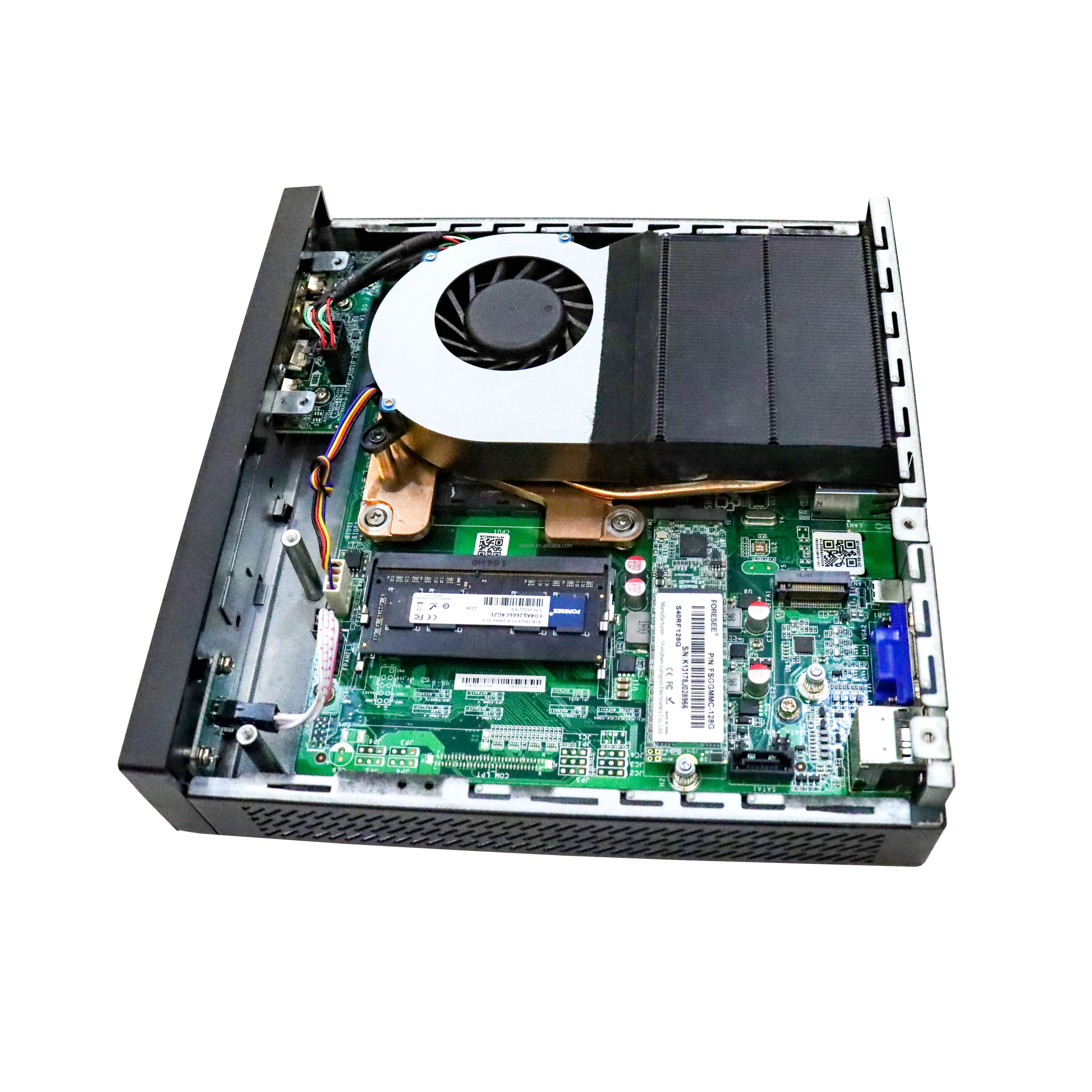 Bulk Sale Mini PC AMD R5 2400G Processor 4g+128G Amd Win10 Gaming Desktop PC Mini PC