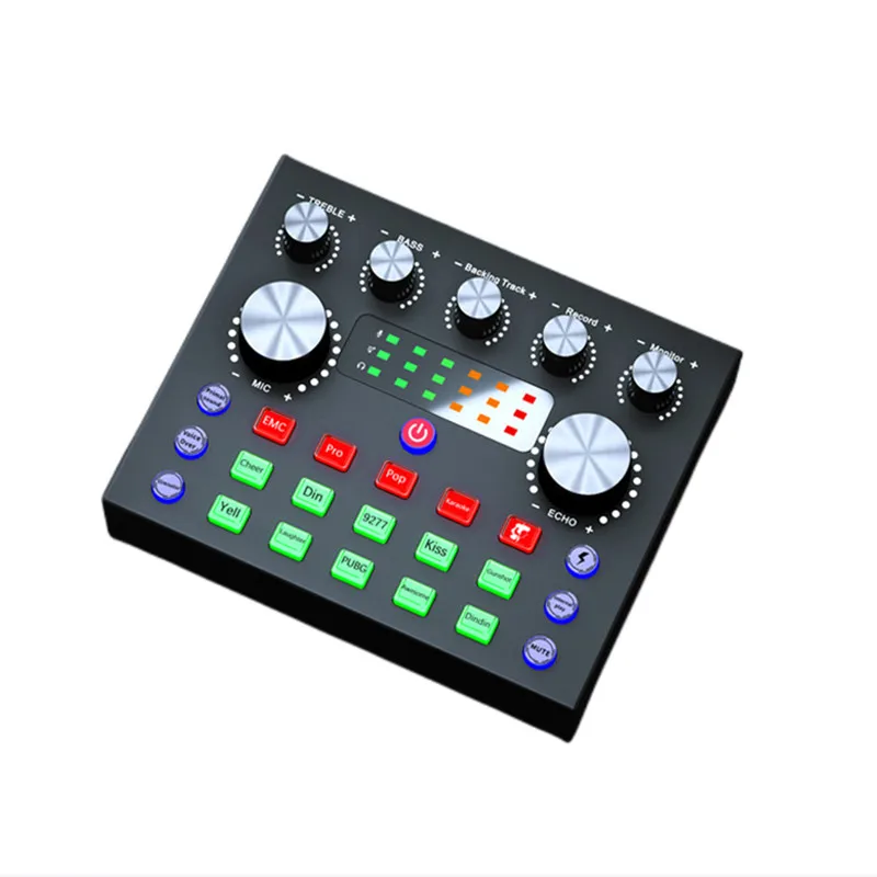 Wholesale V8S V8S-X Sound Card Studio Recording Audio Interface V8S Sound Card For Gaming Tiktok Live Streaming