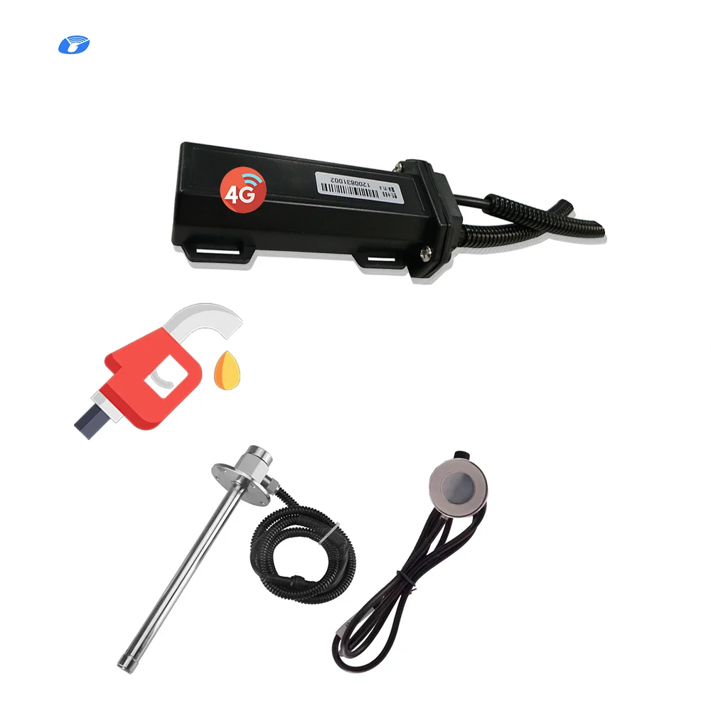 99% Accurate GPS Tracker with Fuel Monitoring Supporting 2 or 3 Tanks by Rod or Ultrasonic Sensor with API and Fuel Theft Alert
