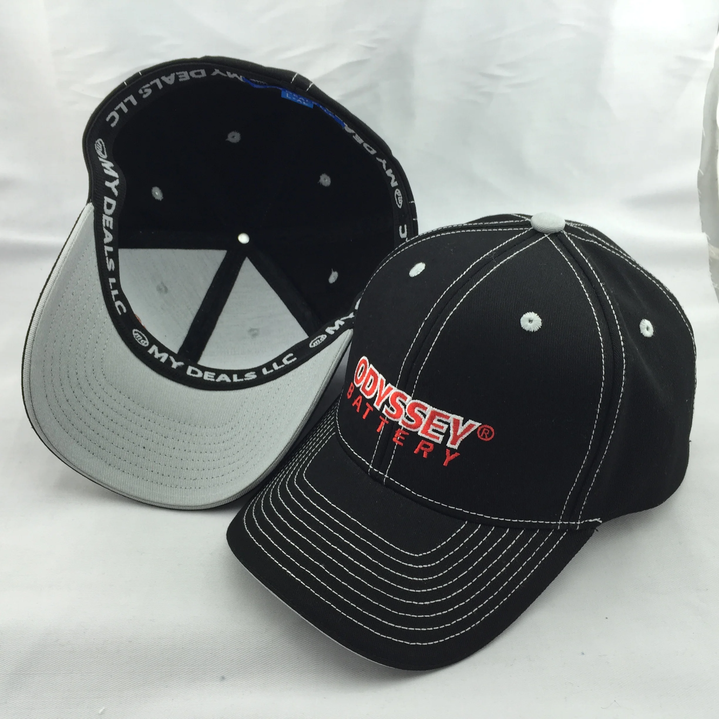 High Quality 6 Panel Structured 100% Cotton Embroidered Flex Fit Cap China Manufacturer