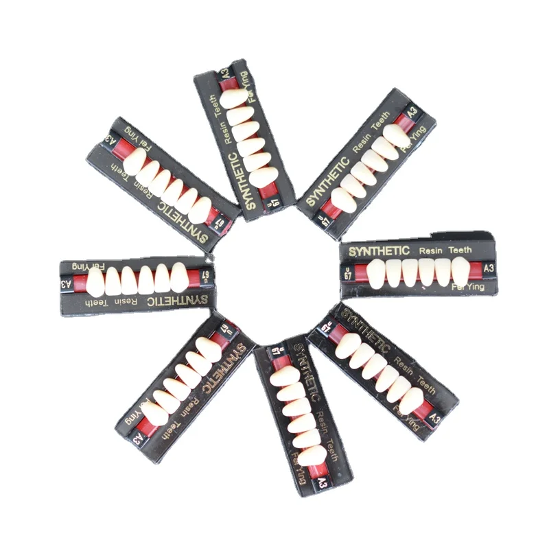 2024 Y3 stars multi-layer color resin teeth excellent dye resistance factory price