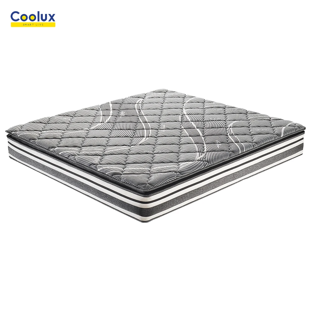 Top Fashion 12 Orthopedic In A Box Pillow Latex Memory Foam Without Spring 14 Inch Thick Queen Size Mattress