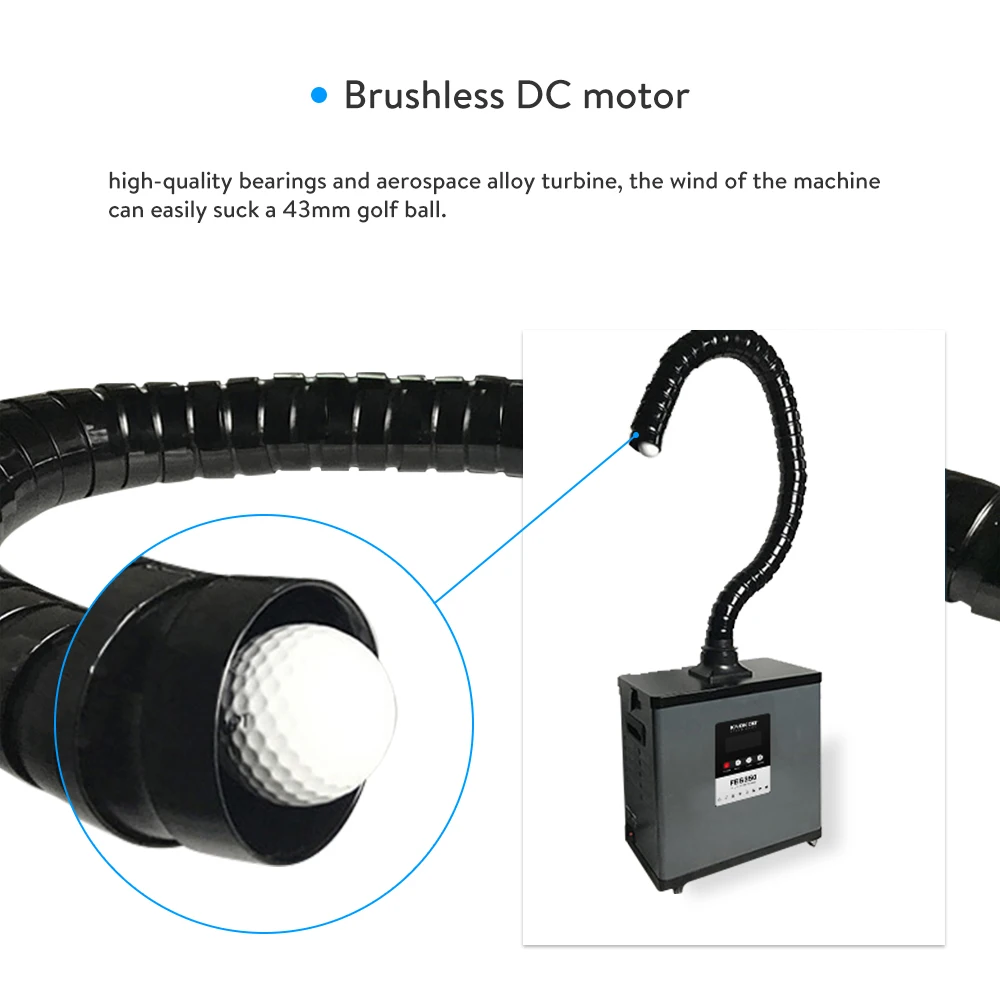 KNOKOO Laser Solder Fume Extractor FES350 Smoke Absober Air Purifier with Remote Control for Laser Marking and ESD Soldering