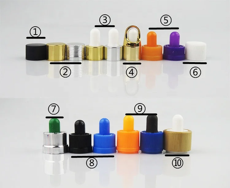 Стеклянный флакон-капельница для эфирного масла и парфюма