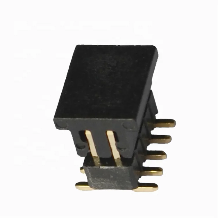 Двухрядный штырьковый разъем SMT SMD RealRun 1,27*2,0 мм