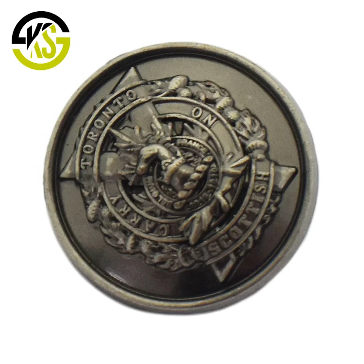 Washable  denim metal jeans  custom clothing shank buttons for clothes