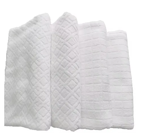 High Quality Ihram Clothing 100 Cotton Hajj Towel Microfiber White Prayer Hajj Towel Set