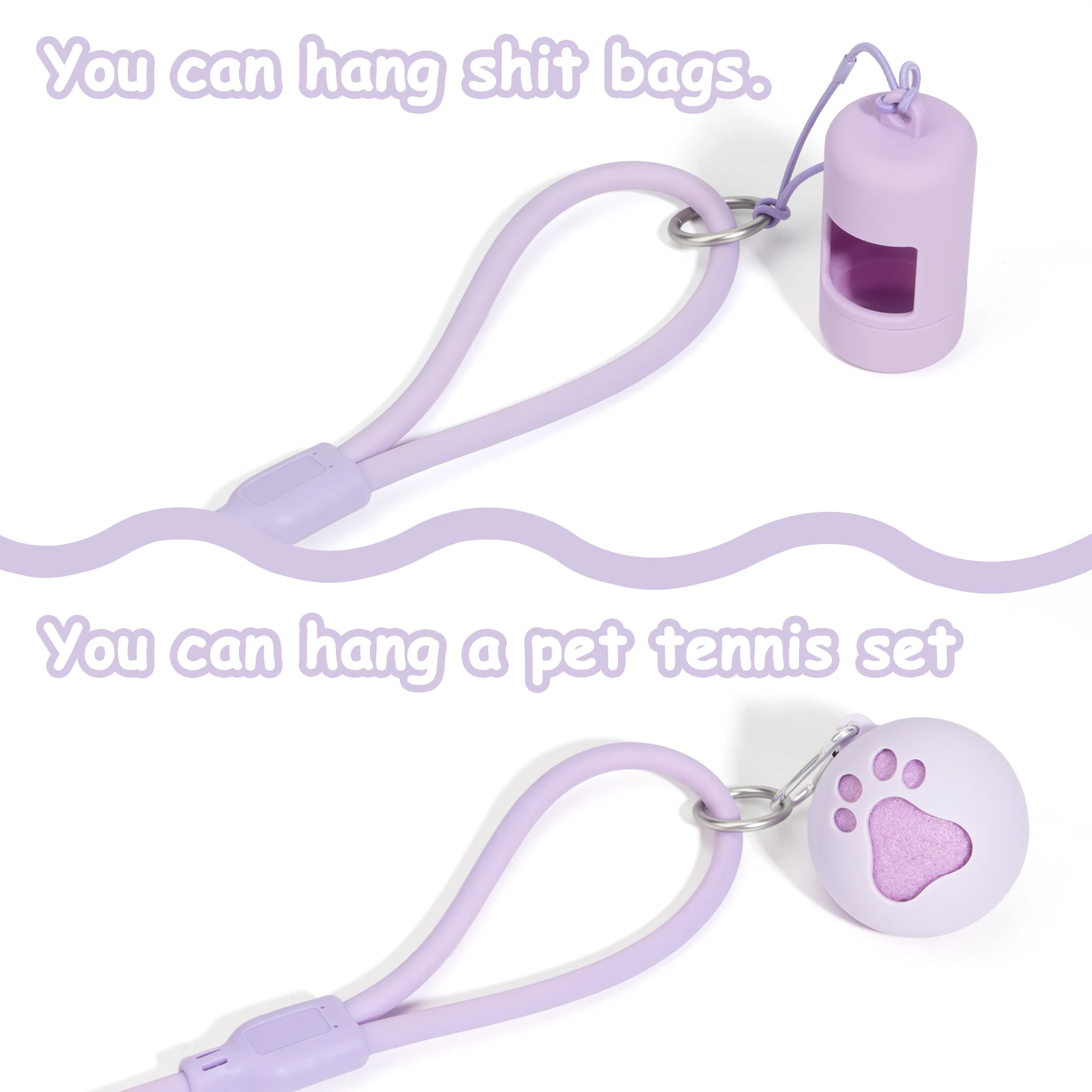 SunRay Mascota Hands Free мягкий скользящий поводок на заказ для домашних животных ПВХ водонепроницаемый собак