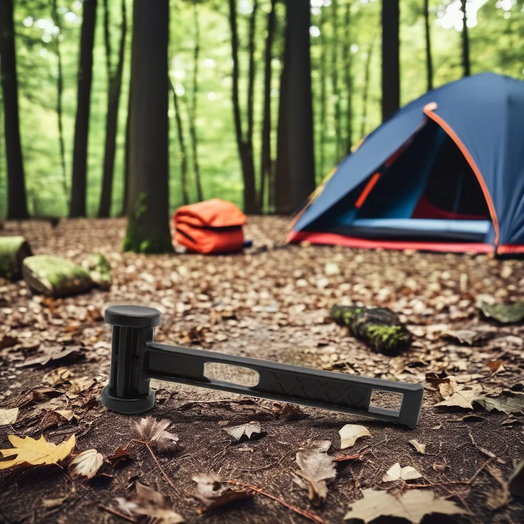 Plastic Tent Stakes Pegs Hook Camping Mallet Nail Hammer Backpacking Beach Hiking Other Outdoor Pursuits