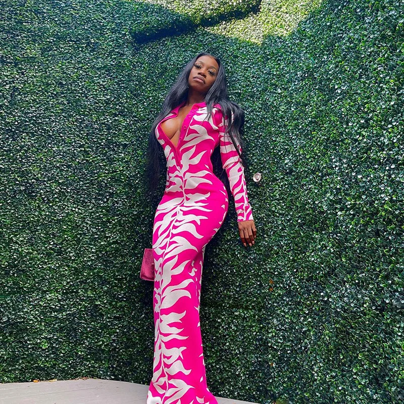 2021 Sexy Party Wear Ladies Night Dress Long Sleeve Bodycon Women Elegant Casual Dresses