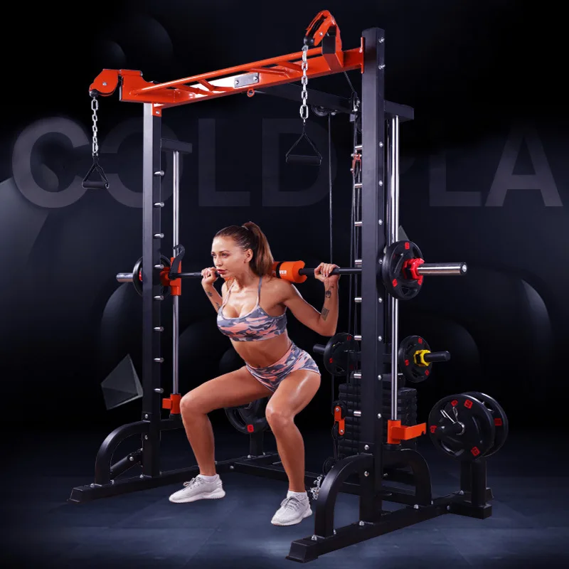 Factory Price Commerical Gym Fitness Equipment Multi Functional Trainer Single Wall Mounted Dual Cable Crossover Machine