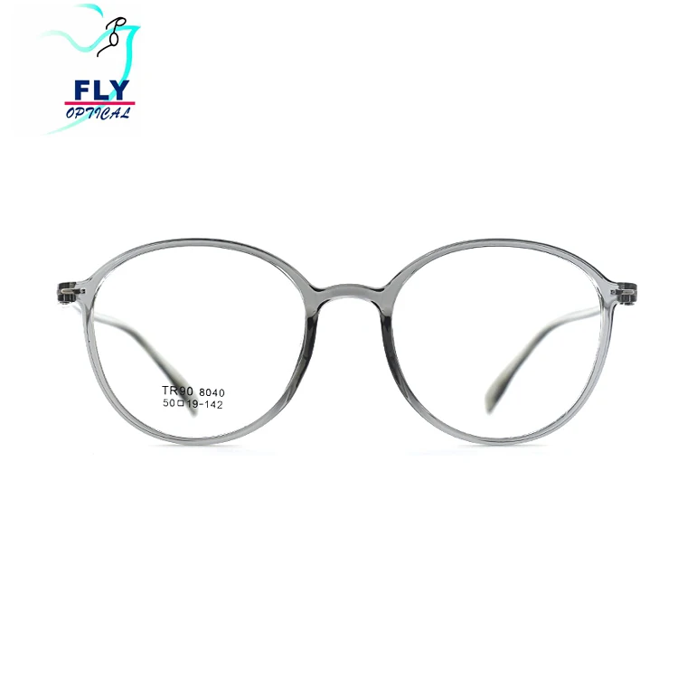 DOISYER 2019 Wenzhou Hot Sale TR90 Transparent Round Frames Optical Anti Blue Light Glasses Men