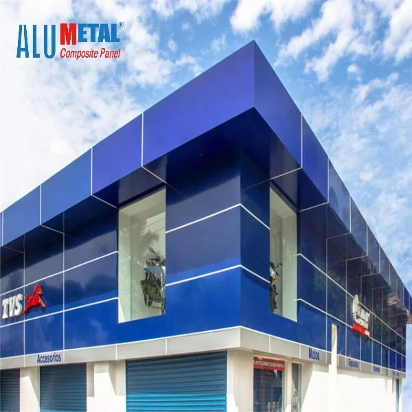 3mm 4mm 5mm Cladding exterior wall alucobond fireproof double side pvdf various colour aluminum composite panels